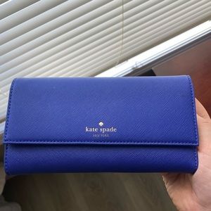 Kate spade leather wallet with phone case
